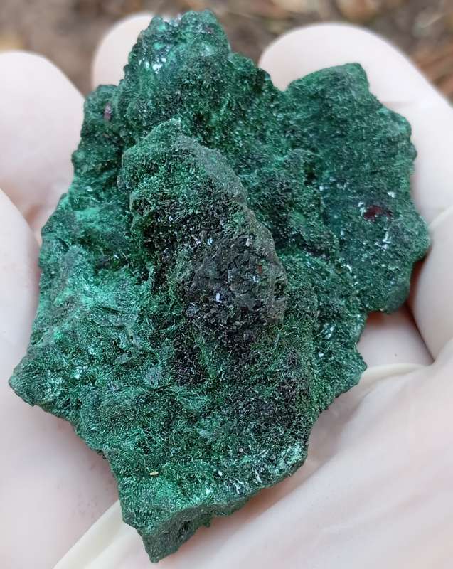 Malachite chrysocolla - Mashamba West mine DRC Congo