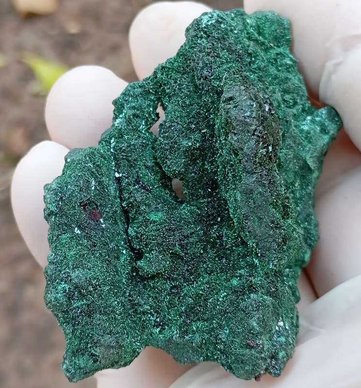 Malachite chrysocolla - Mashamba West mine DRC Congo