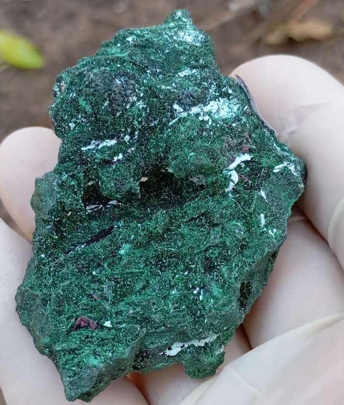 Malachite chrysocolla - Mashamba West mine DRC Congo