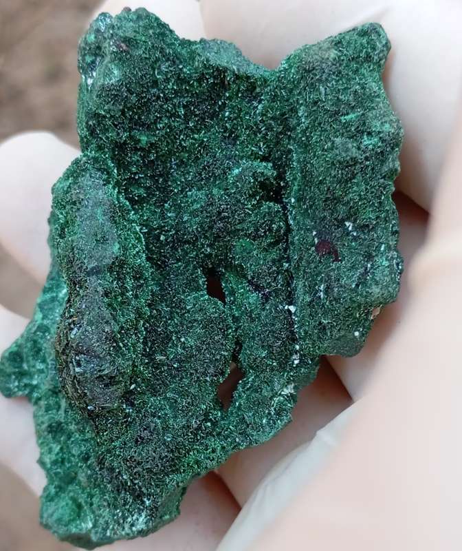 Malachite chrysocolla - Mashamba West mine DRC Congo
