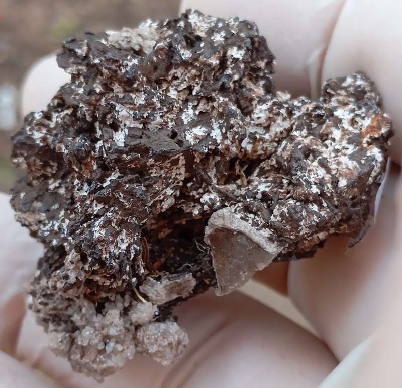 Goethite feldspar quartz - Zomba Plateau Mount Malosa Malawi