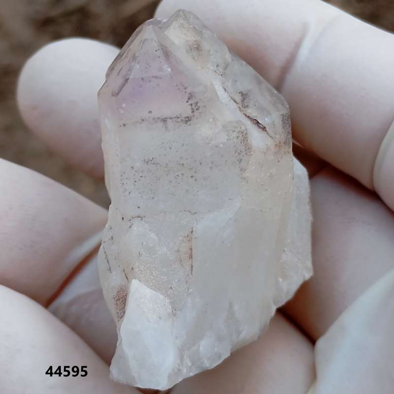 Hematite in quartz - Orange River N Cape South Africa