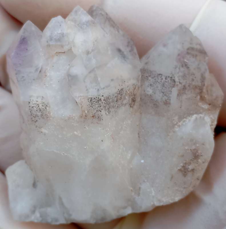 Hematite in quartz - Orange River N Cape South Africa