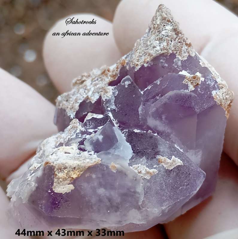 Hematite quartz - Orange River N Cape South Africa
