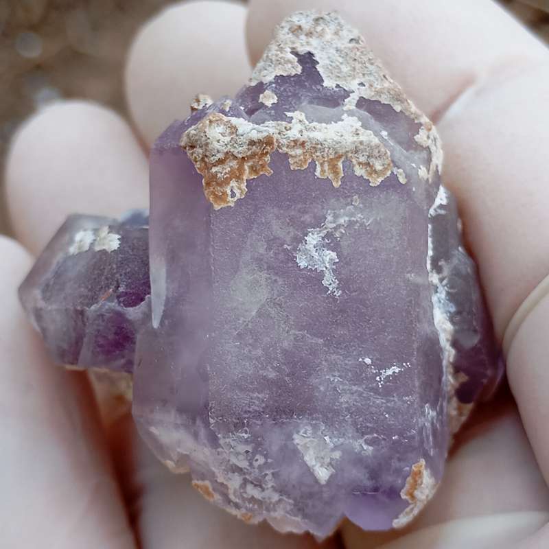 Hematite quartz - Orange River N Cape South Africa