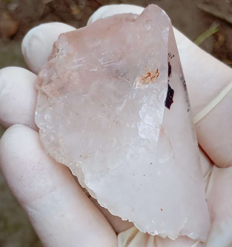 Floater hematite and quartz - Artonvilla mine Messina South Africa