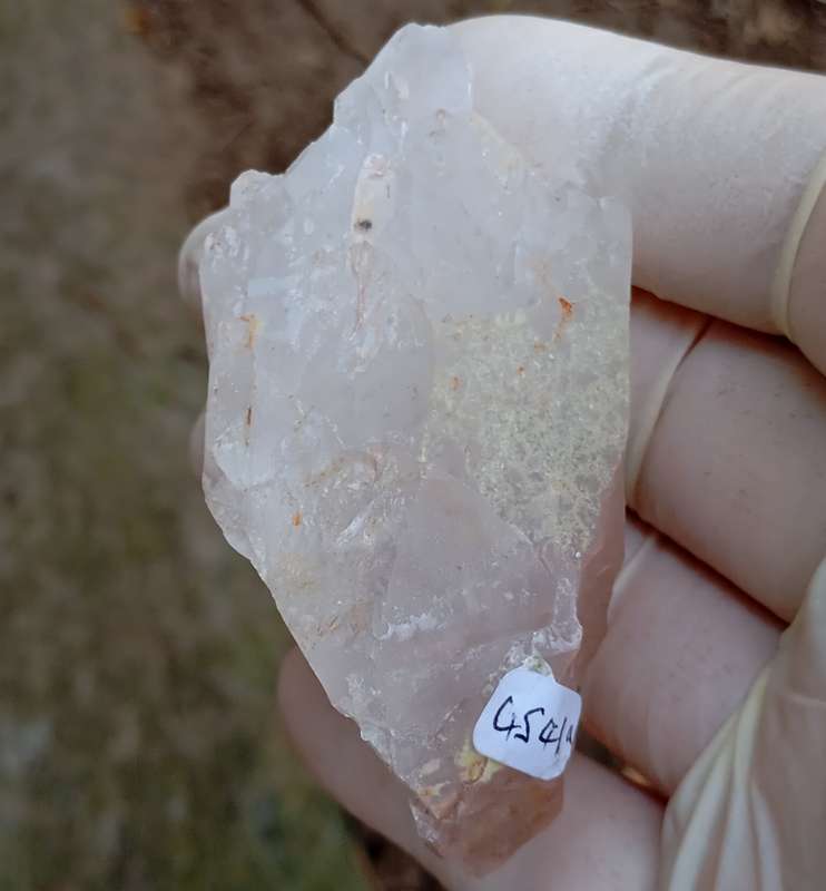 Floater hematite and quartz - Artonvilla mine Messina South Africa