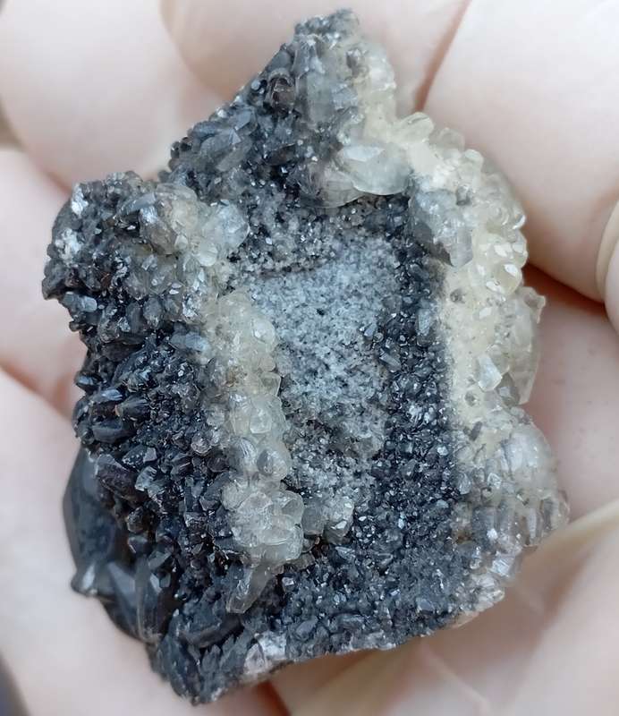 Pyrite and calcite - Tenke Fungurume mine DRC Congo
