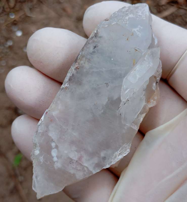 Kaolinite epidote hematite quartz - Artonvilla mine Messina South Africa