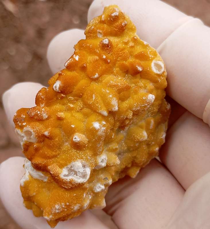 Goethite and calcite - Tenke Fungurume mine DRC Congo