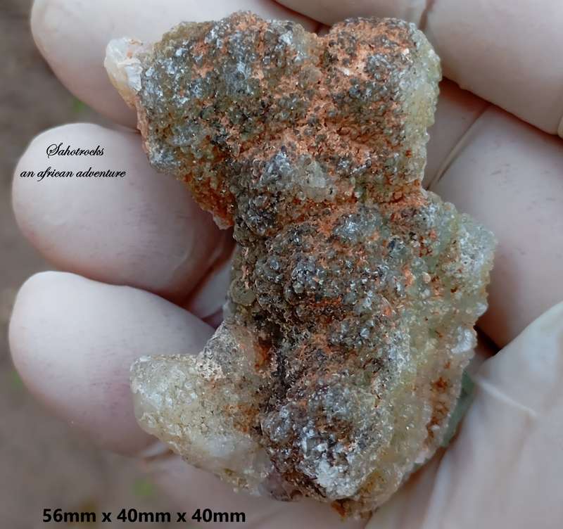 Fluorite quartz - Orange River Riemvasmaak N Cape South Africa