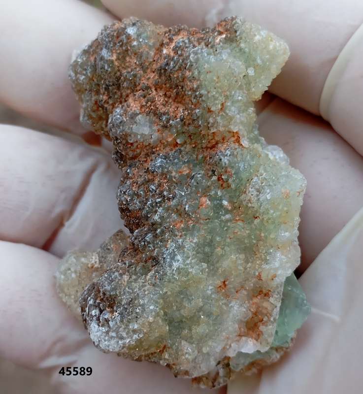 Fluorite quartz - Orange River Riemvasmaak N Cape South Africa
