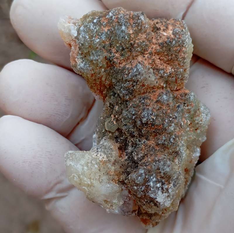 Fluorite quartz - Orange River Riemvasmaak N Cape South Africa