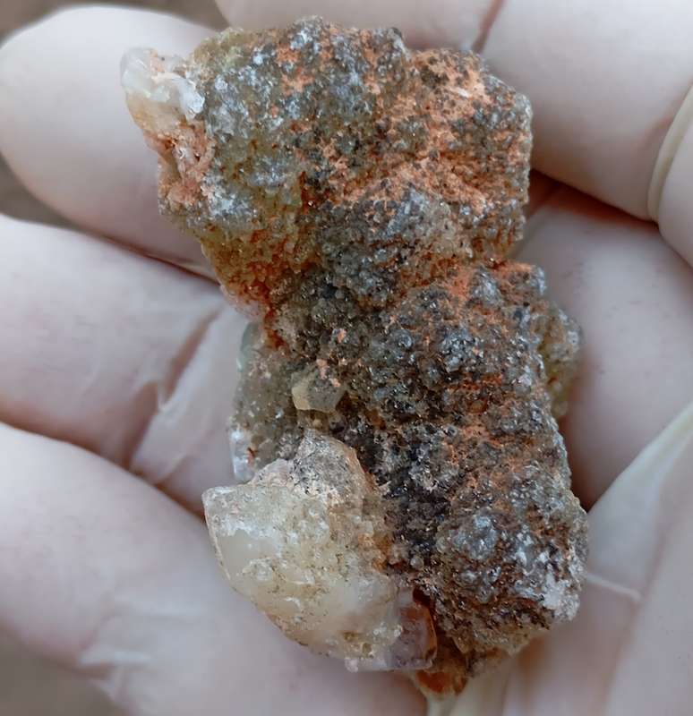 Fluorite quartz - Orange River Riemvasmaak N Cape South Africa