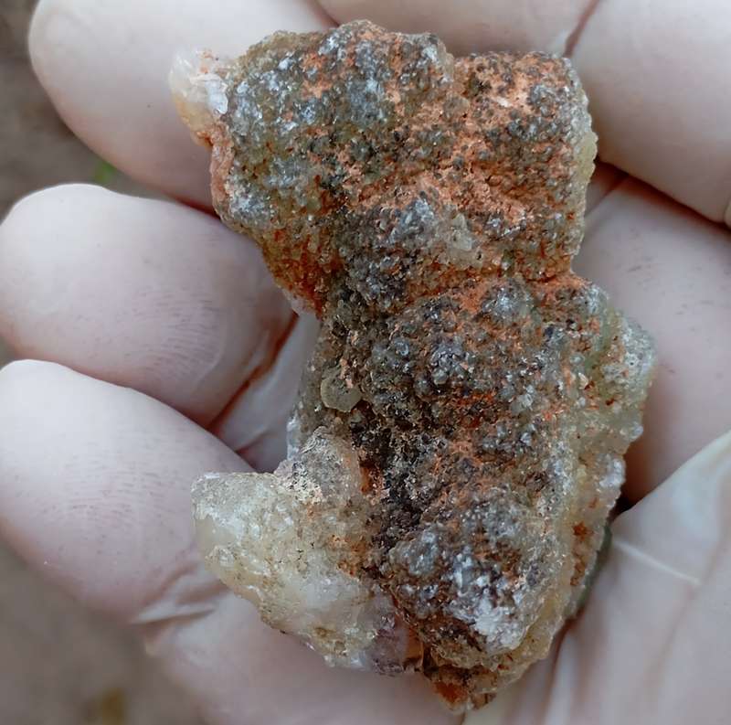 Fluorite quartz - Orange River Riemvasmaak N Cape South Africa