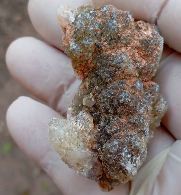 Fluorite quartz - Orange River Riemvasmaak N Cape South Africa