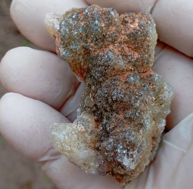 Fluorite quartz - Orange River Riemvasmaak N Cape South Africa