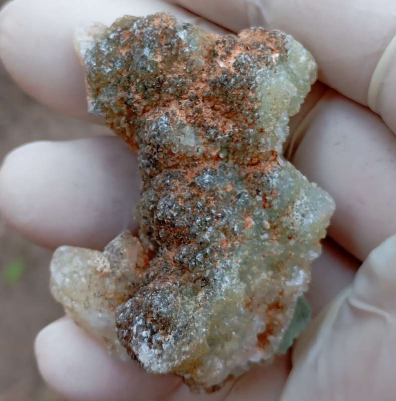 Fluorite quartz - Orange River Riemvasmaak N Cape South Africa