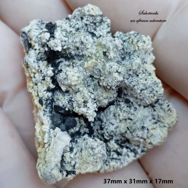 Selenite and hematite - Poland