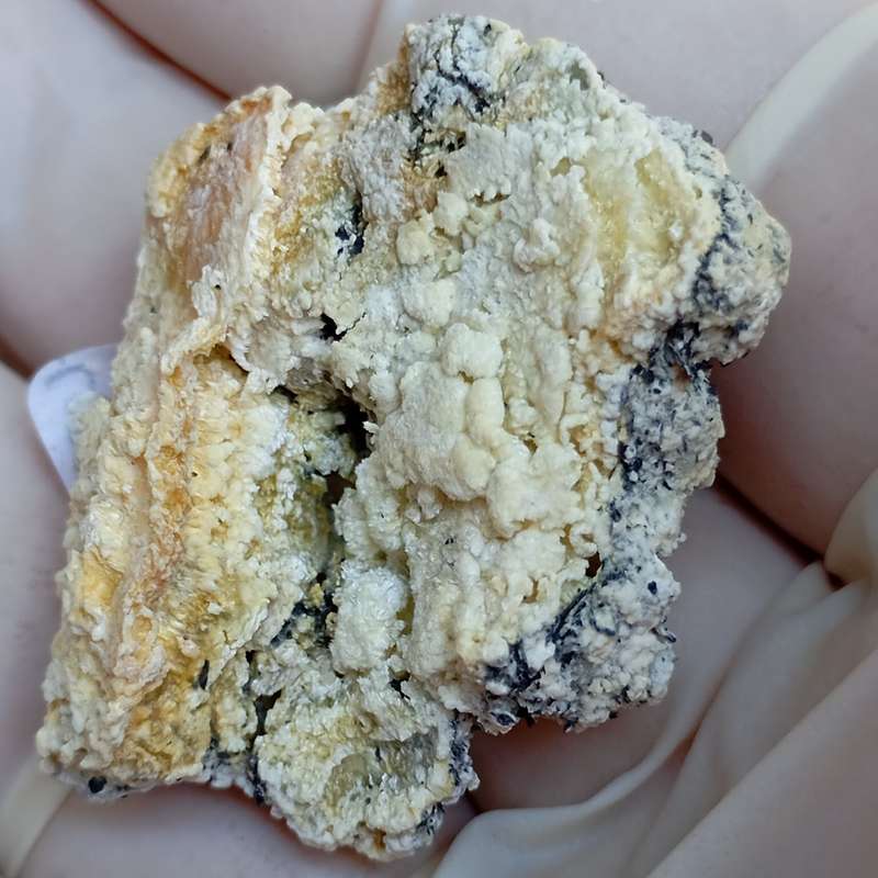 Selenite and hematite - Poland