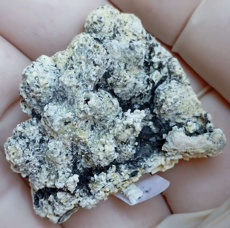 Selenite and hematite - Poland