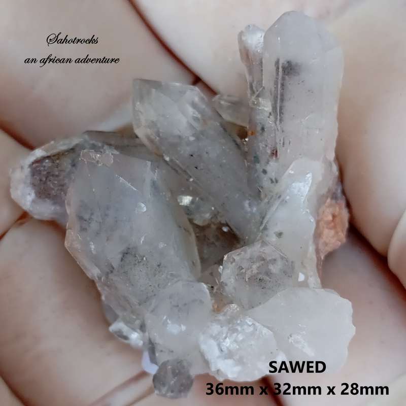 Hematite quartz - Orange River N Cape South Africa