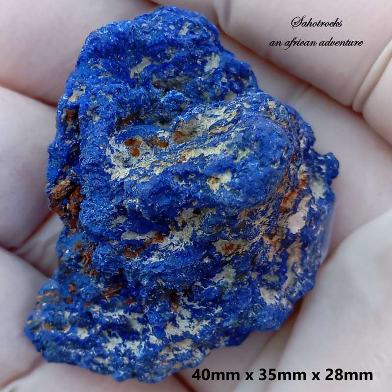 Azurite - Shangulowe mine DRC  Congo