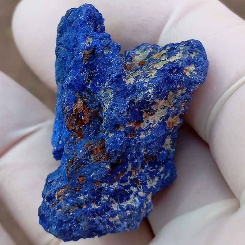 Azurite - Shangulowe mine DRC  Congo