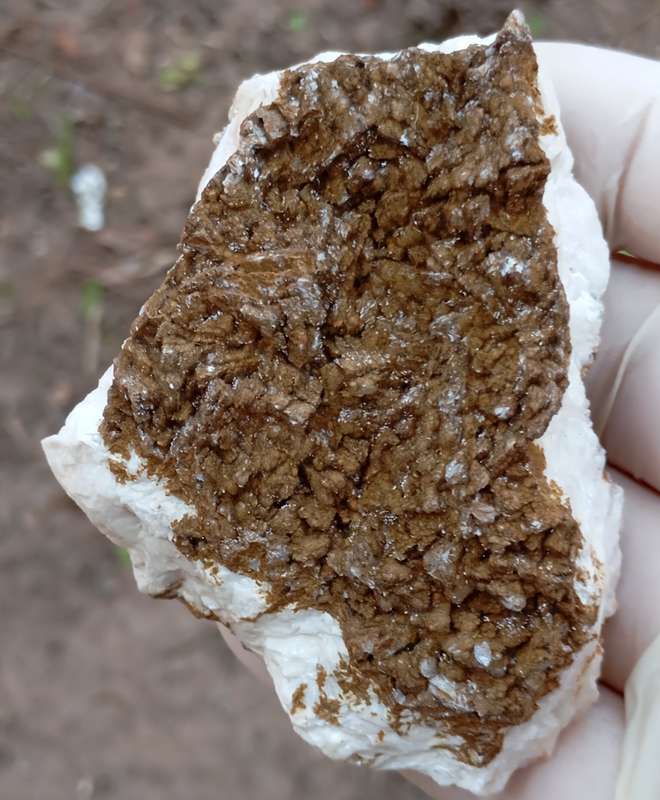 Calcite - Tenke Fungume mine DRC Congo