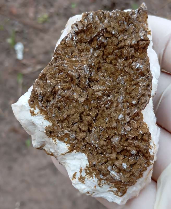 Calcite - Tenke Fungume mine DRC Congo