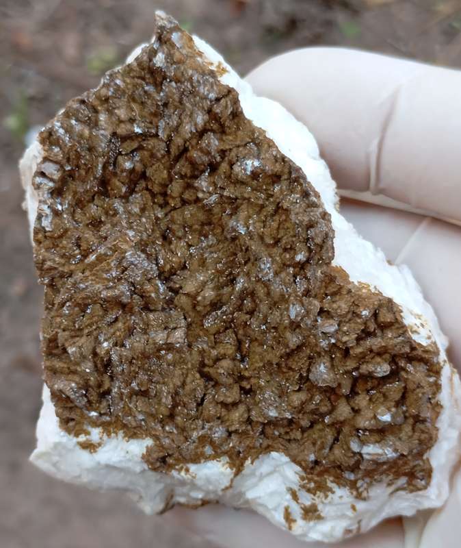 Calcite - Tenke Fungume mine DRC Congo