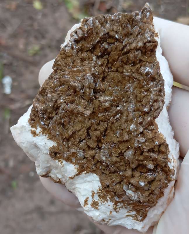 Calcite - Tenke Fungume mine DRC Congo