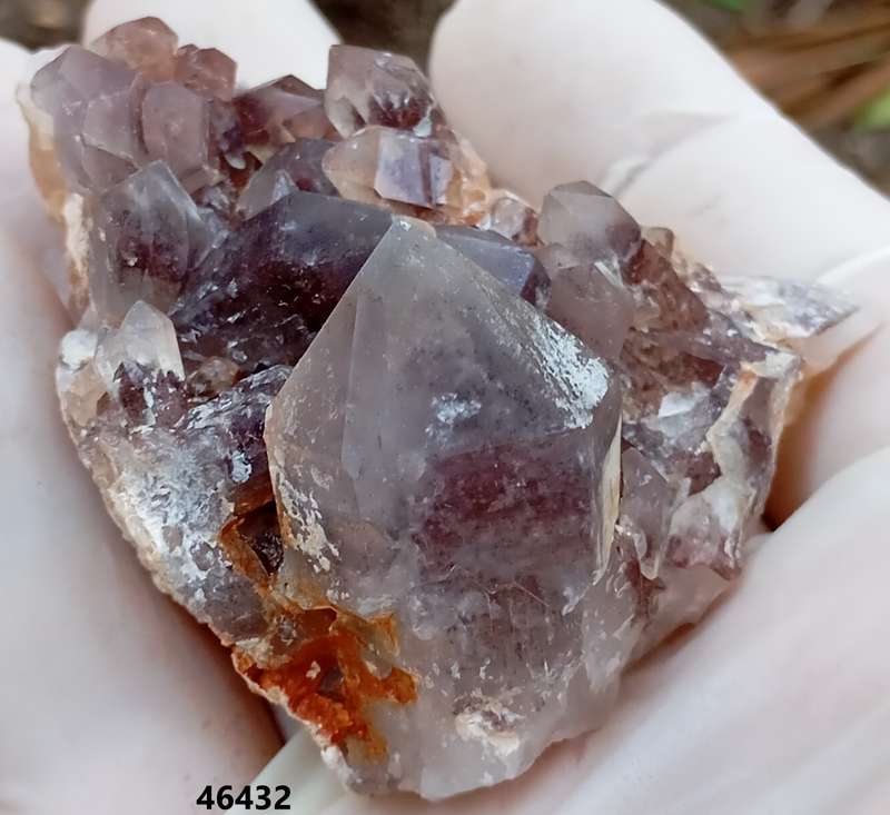Hematite in quartz - Orange River N Cape South Africa