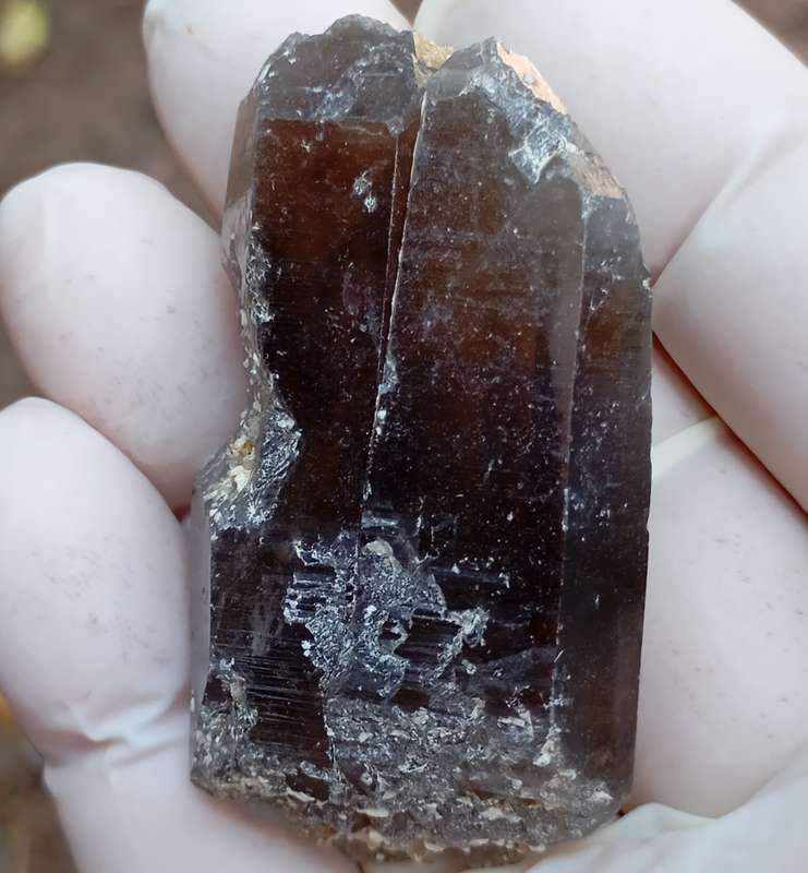 Floater quartz - Orange River Steinkopf N Cape South Africa