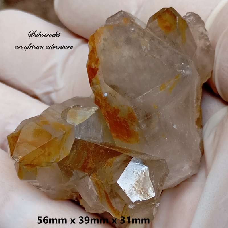 Hematite quartz - Orange River Steinkopf N Cape South Africa