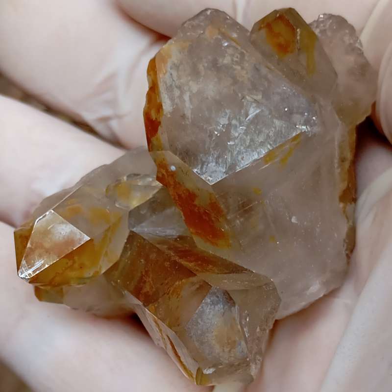 Hematite quartz - Orange River Steinkopf N Cape South Africa