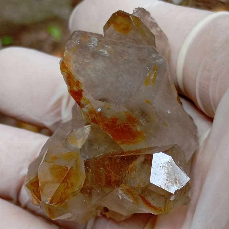Hematite quartz - Orange River Steinkopf N Cape South Africa