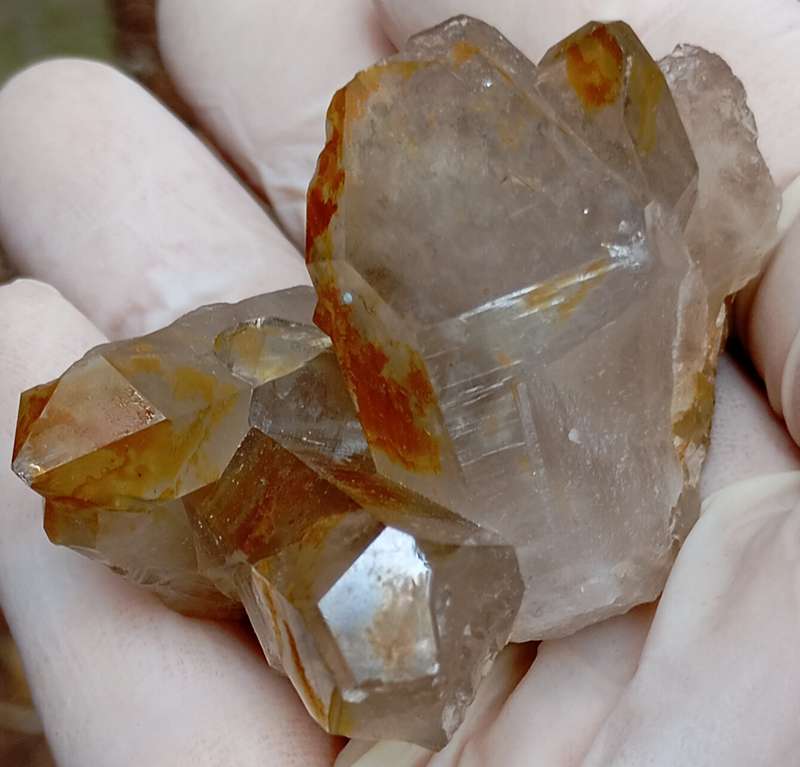 Hematite quartz - Orange River Steinkopf N Cape South Africa