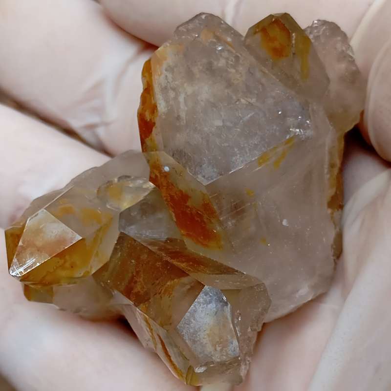 Hematite quartz - Orange River Steinkopf N Cape South Africa