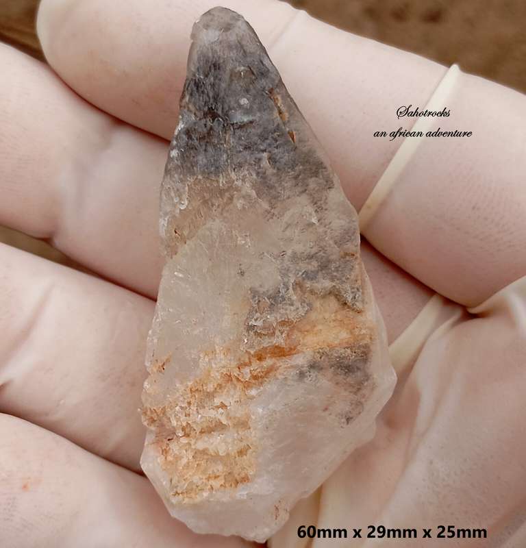Hematite calcite - Mashamba West mine DRC Congo