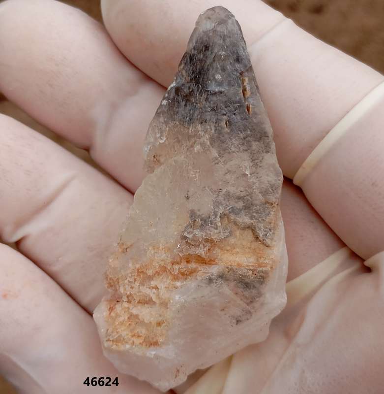 Hematite calcite - Mashamba West mine DRC Congo