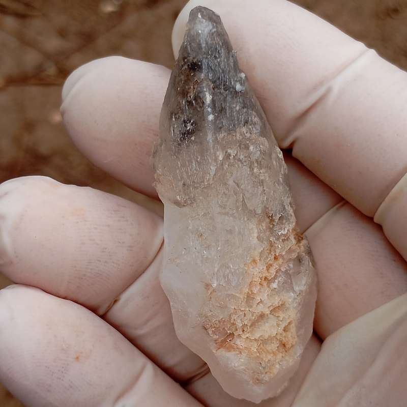 Hematite calcite - Mashamba West mine DRC Congo