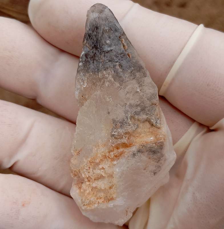 Hematite calcite - Mashamba West mine DRC Congo