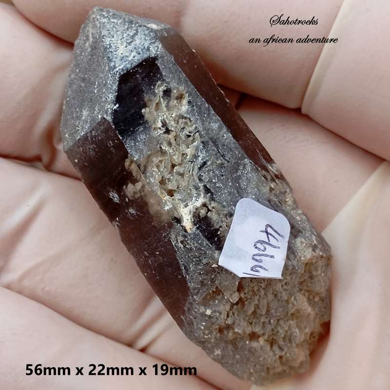 Floater quartz - Orange River Steinkopf N Cape South Africa