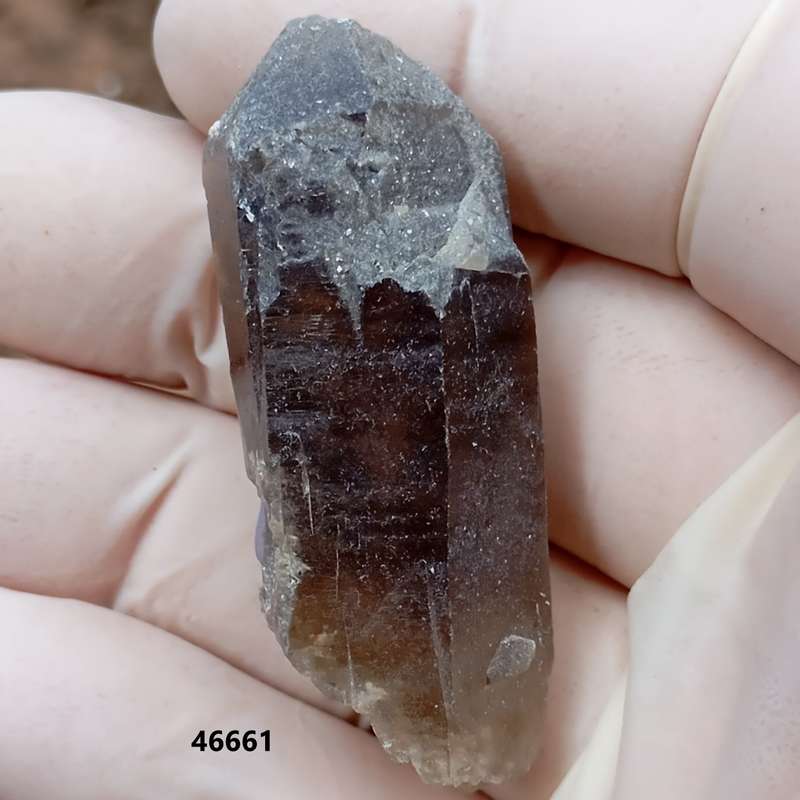 Floater quartz - Orange River Steinkopf N Cape South Africa