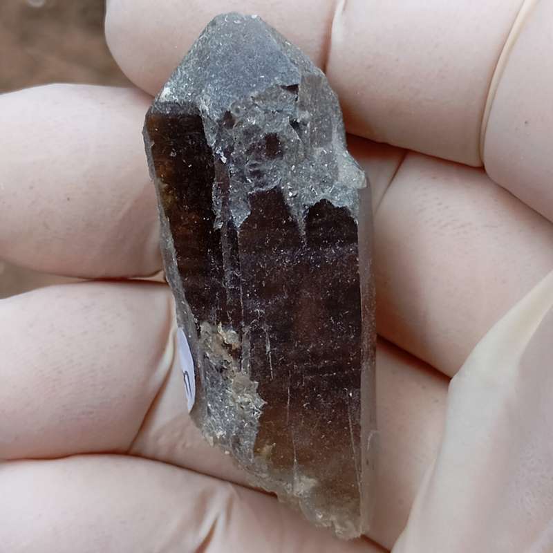 Floater quartz - Orange River Steinkopf N Cape South Africa