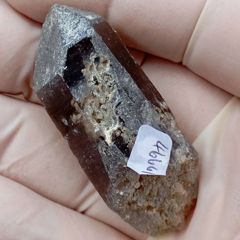 Floater quartz - Orange River Steinkopf N Cape South Africa