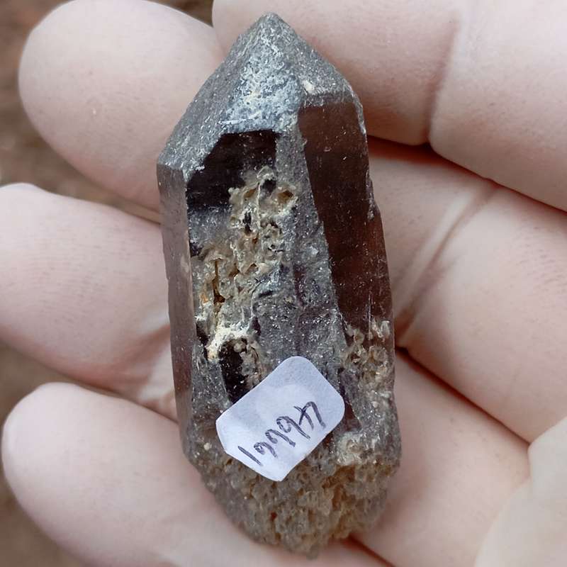 Floater quartz - Orange River Steinkopf N Cape South Africa