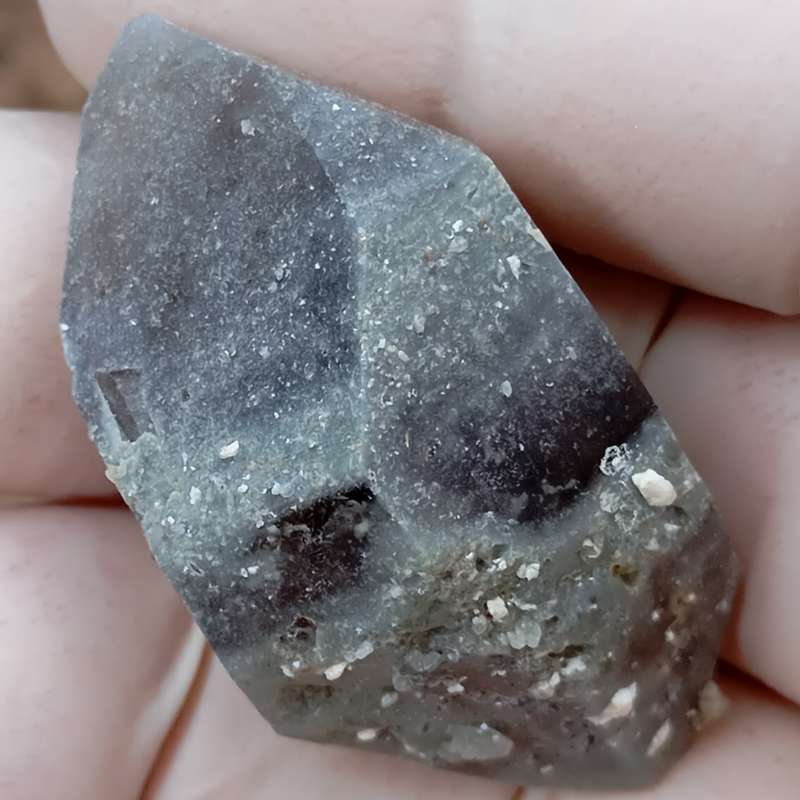 Floater quartz - Orange River Steinkopf N Cape South Africa