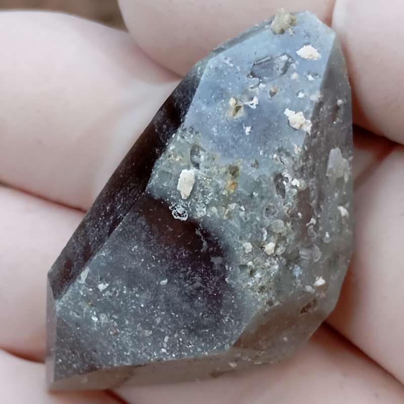 Floater quartz - Orange River Steinkopf N Cape South Africa